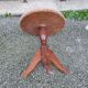 Stool with fabric seat