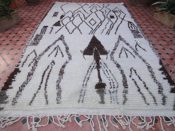 Carpet Beni Ouarain 226 x 141 cm