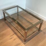 Chrome coffee table