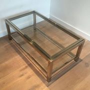 Chrome coffee table