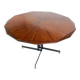 Table de salle à manger ronde en bois du milieu du siècle, Italie, années 1960