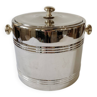 Silver-plated ice bucket