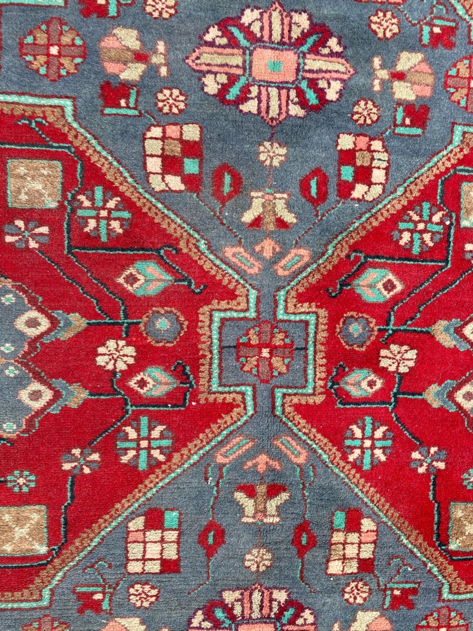 Malayer ancient persian carpet 138x238 cm