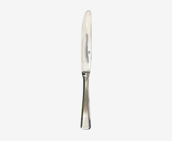Set of 12 silver metal knives bouillet bourdelle