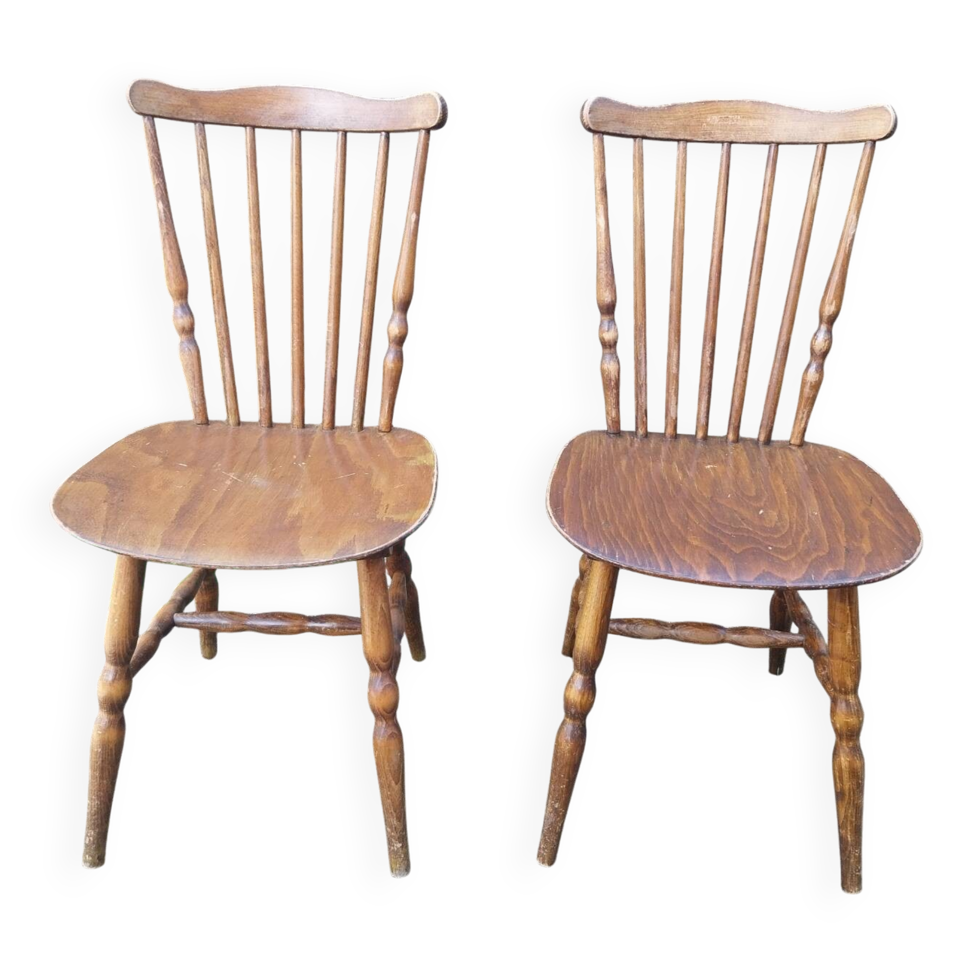 Paire de chaises bistrot Baumann