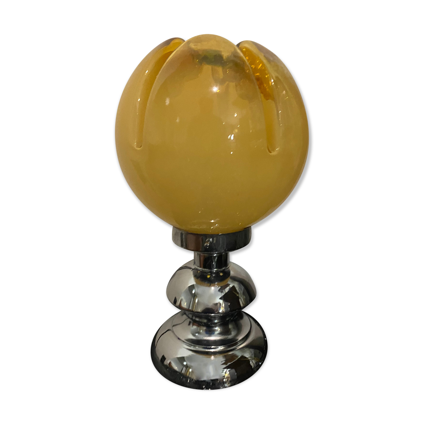 Vintage lamp murano glass by Toni Zuccheri mazzega italy design 70s