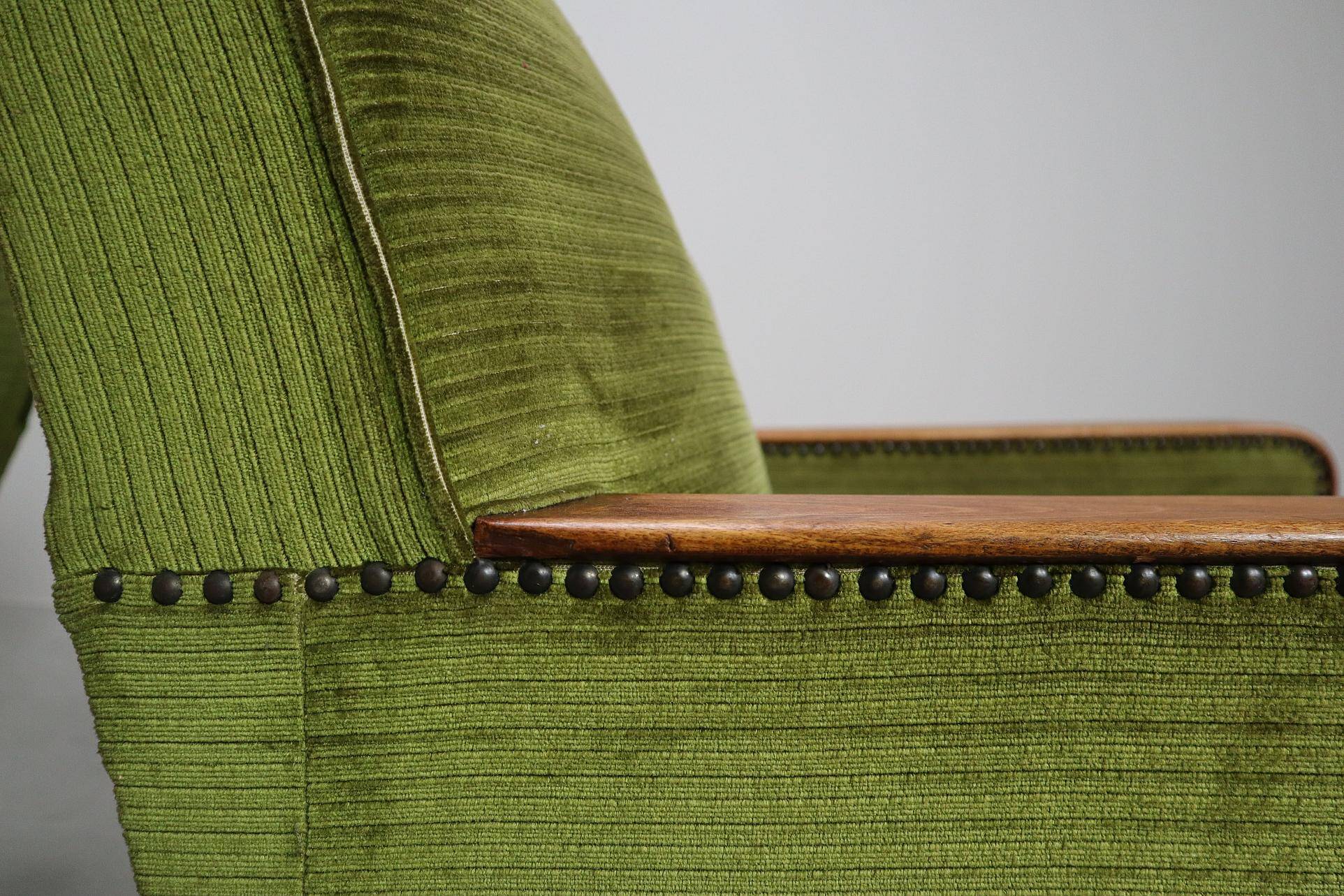 Paire de fauteuils club Art Déco, vers 1930