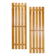 Pair of Slatted Wall Coat Racks