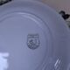 12 dessert plates, Tulips model, Céranord St Amand