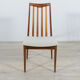 Mid-century teak and fabric dining chairs by Leslie Dandy for G-Plan, 1960s, Set of 8
