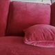 Fauteuil the Conran shop velours rouge