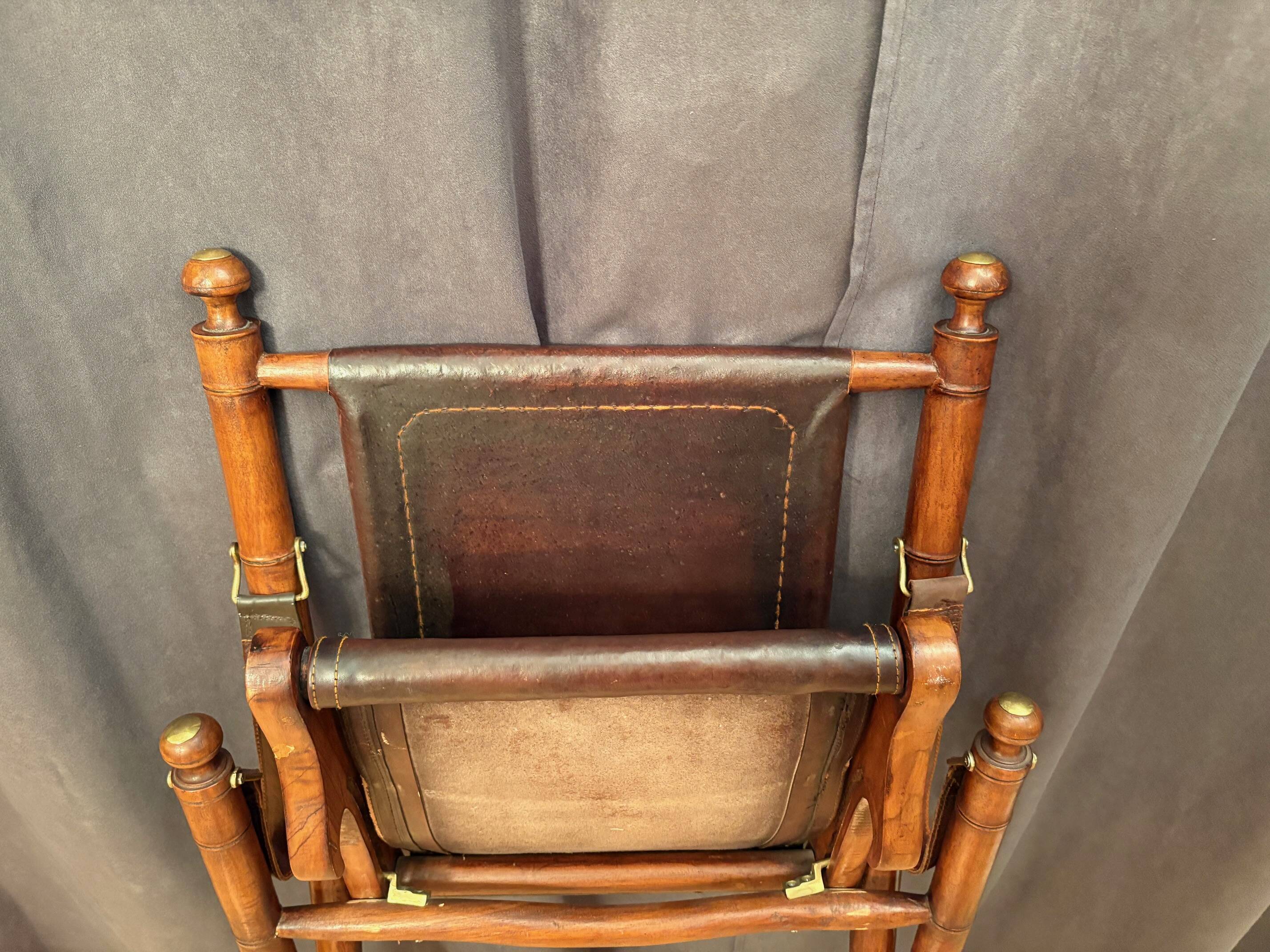 Folding Officer's Campaign Chair, 1960s