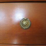Louis Philippe style chest of drawers in cherry wood