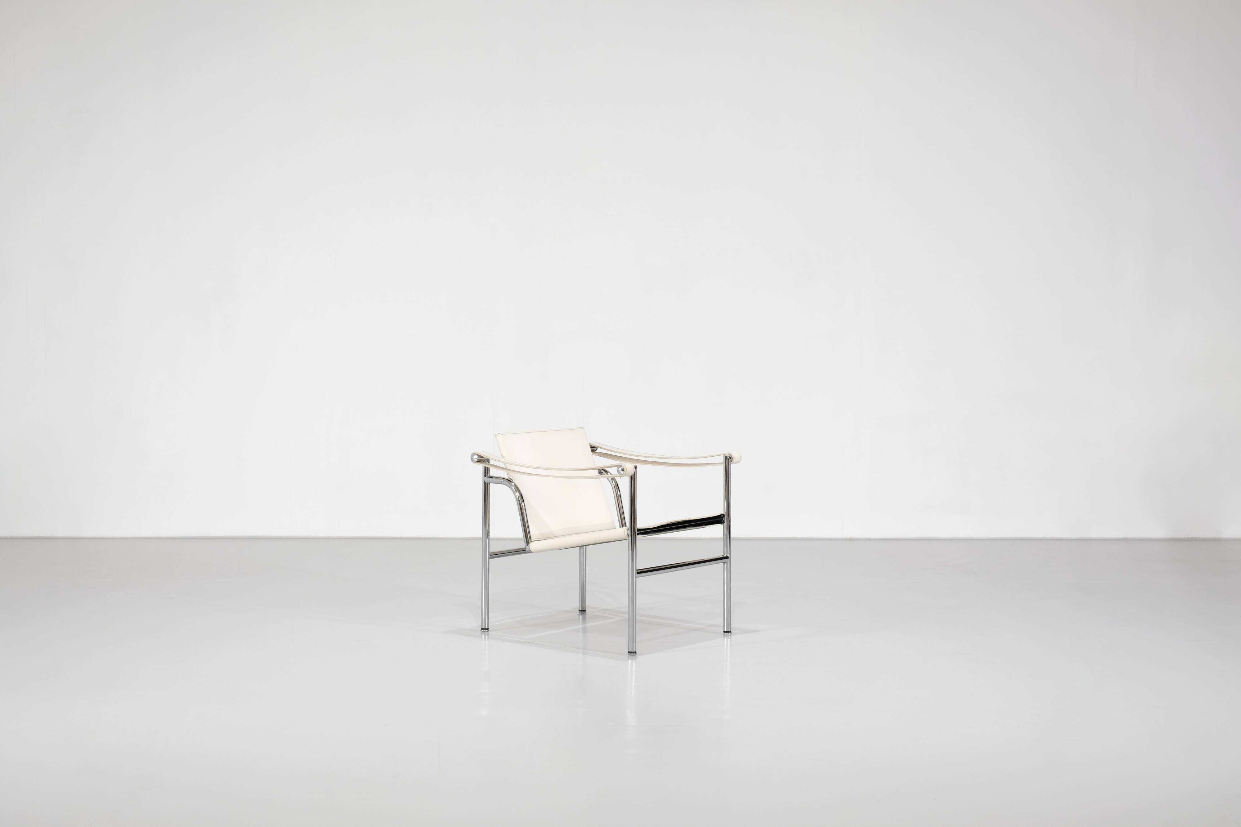Fauteuil " LC1 " de Le Corbusier pour Cassina, Italie 1929.