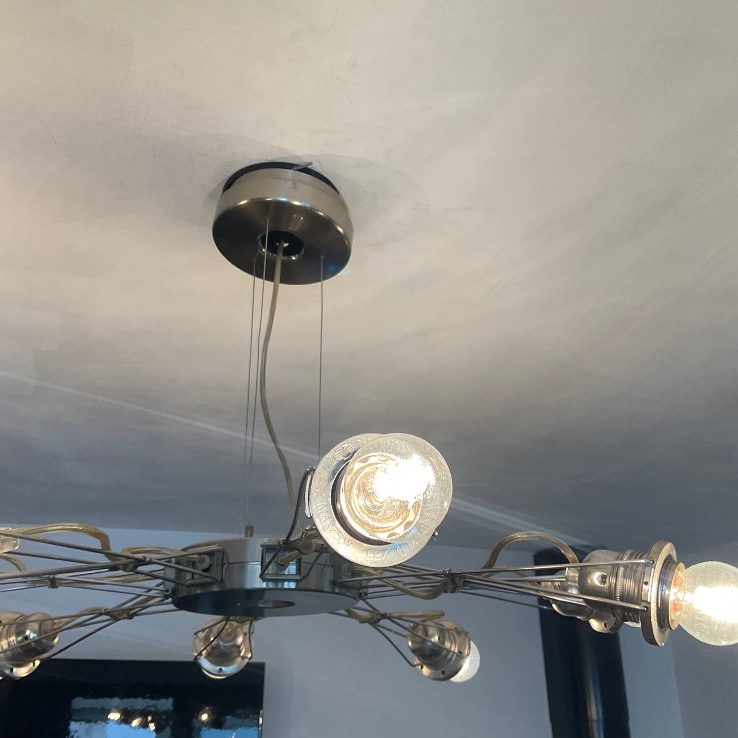 Lustre design Yaacov Kaufman pour Lumina