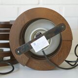 Brutalist Floor Light Mid Century Modern Vintage Mushroom Table Lamp NOS