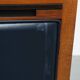 Set of 2.5-Seater Art Deco Sofas with Dark Blue Cowhide Leather