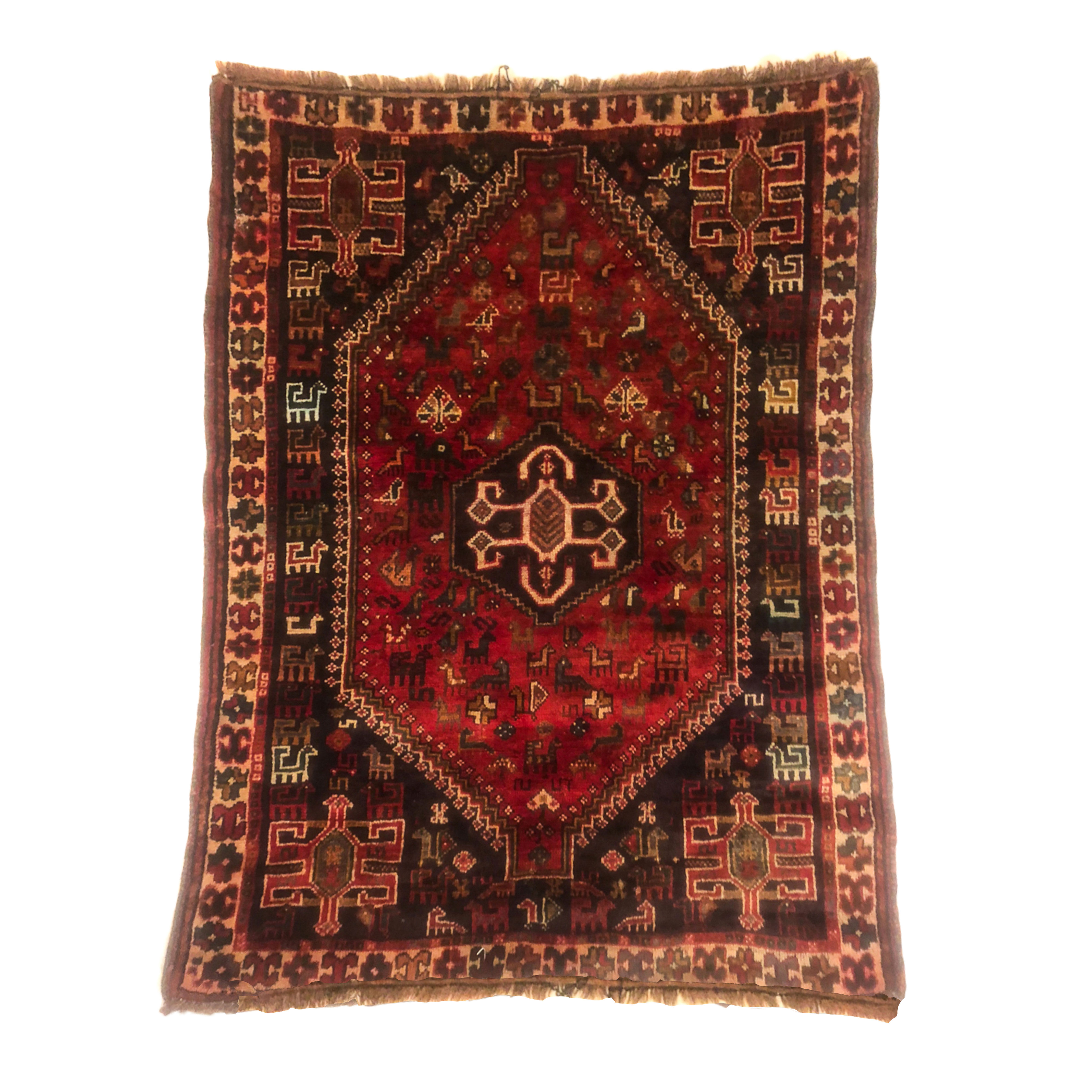 Handmade persian carpet 155x129cm