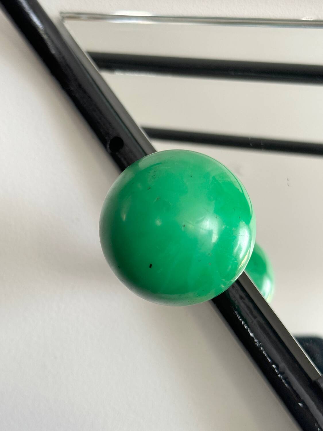 Porte manteau mural boules vintage