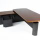 Large Artona Desk by Afra & Tobia Scarpa for Maxalto, 1970s