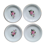 Set 4 assiettes desser Marylise Amandinoise