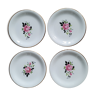 Set 4 assiettes desser Marylise Amandinoise