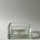Lumax Bauhaus glass trinket tray/ashtray, 1970