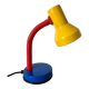 Lampe de bureau années 80 tricolore