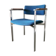 Tubular steel armchair Kiki by Ilmari Tapiovaara for Merva Finland 1960