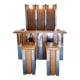 Bar Set - Shelves-Stools - Year 1970