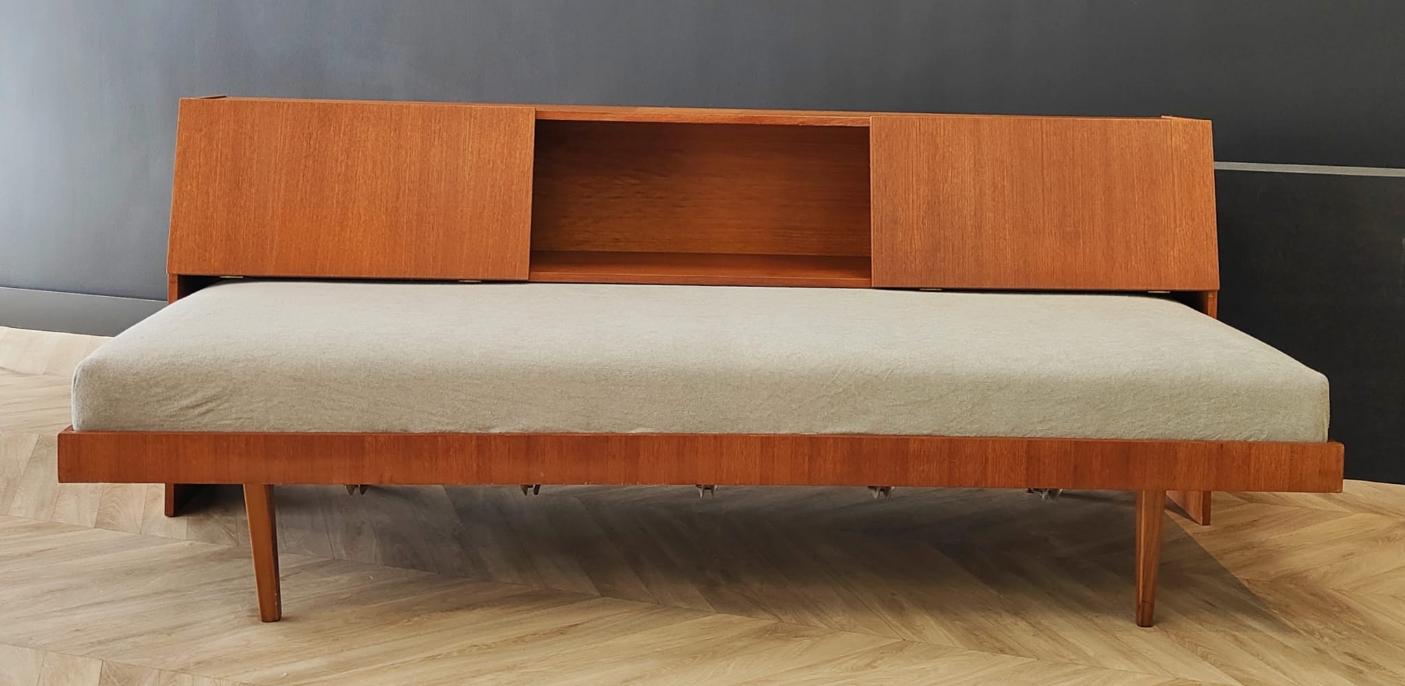 Mid century daybed vintage - sofa, sofa bed, sofa