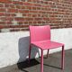 Set of 4 pink design AIR CHAIRS by Jason Morrison.
