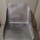 Chaise en metal industrielle