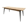 Ancienne table bureau pieds « Tolix »