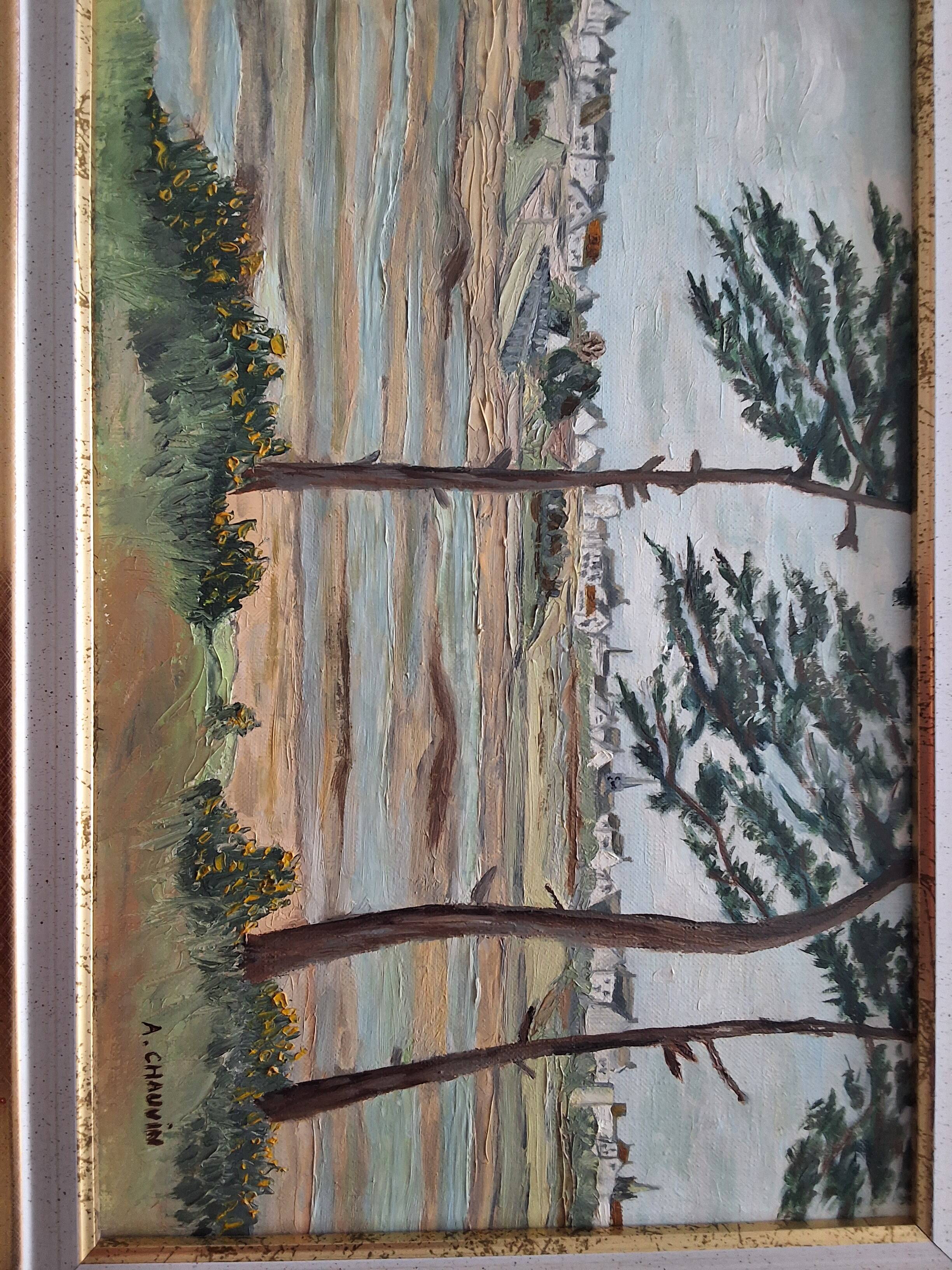 Oil painting on canvas