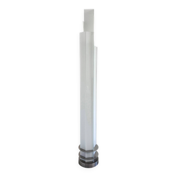Lampadaire Fontana Arte, Éclairage en verre, Sculptural