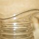 Vintage pair of cut glass Art Deco decanters circa 1930.