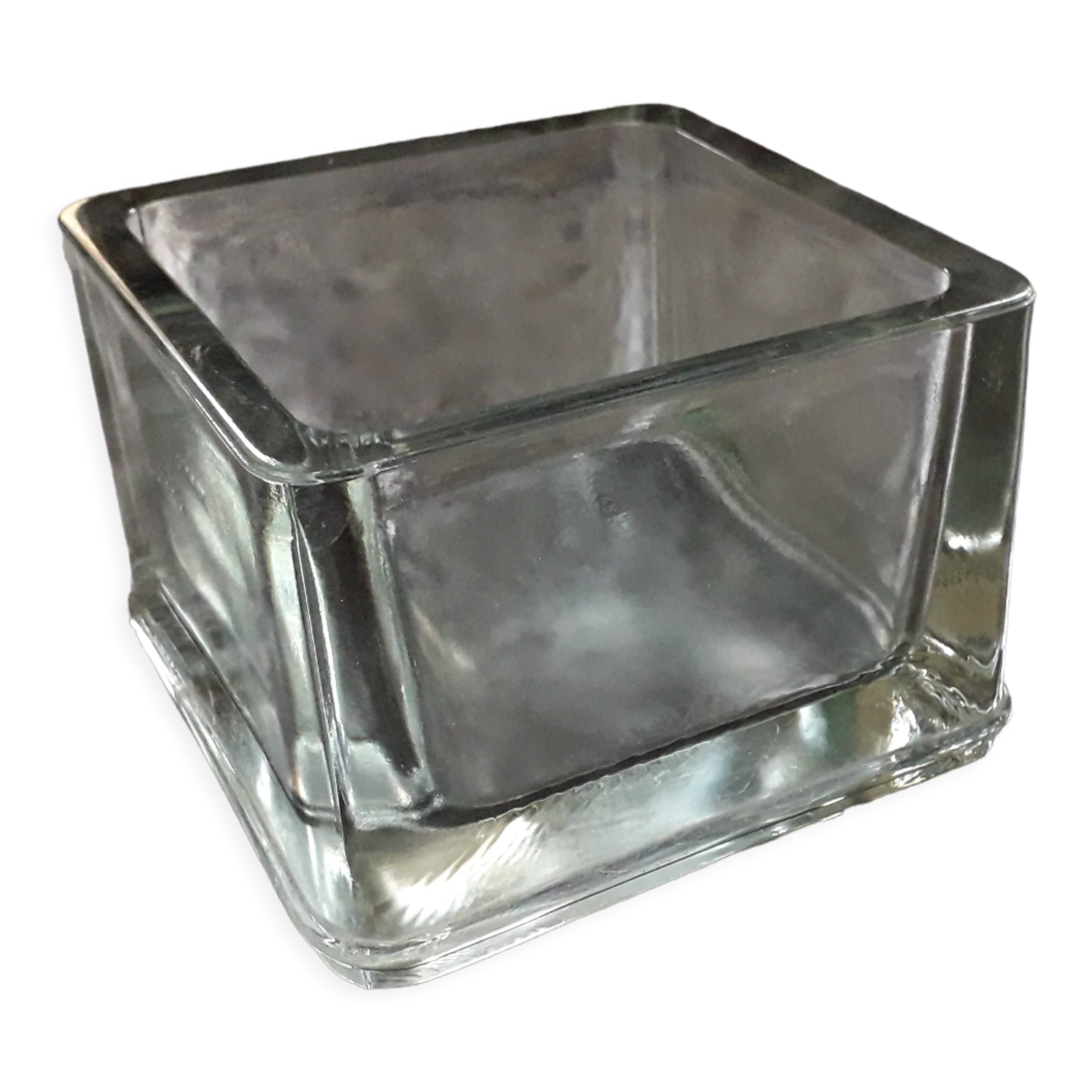 Empty pocket ashtray Lumax glass