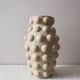 Vase Ernest en céramique beige