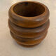 Vase en bois