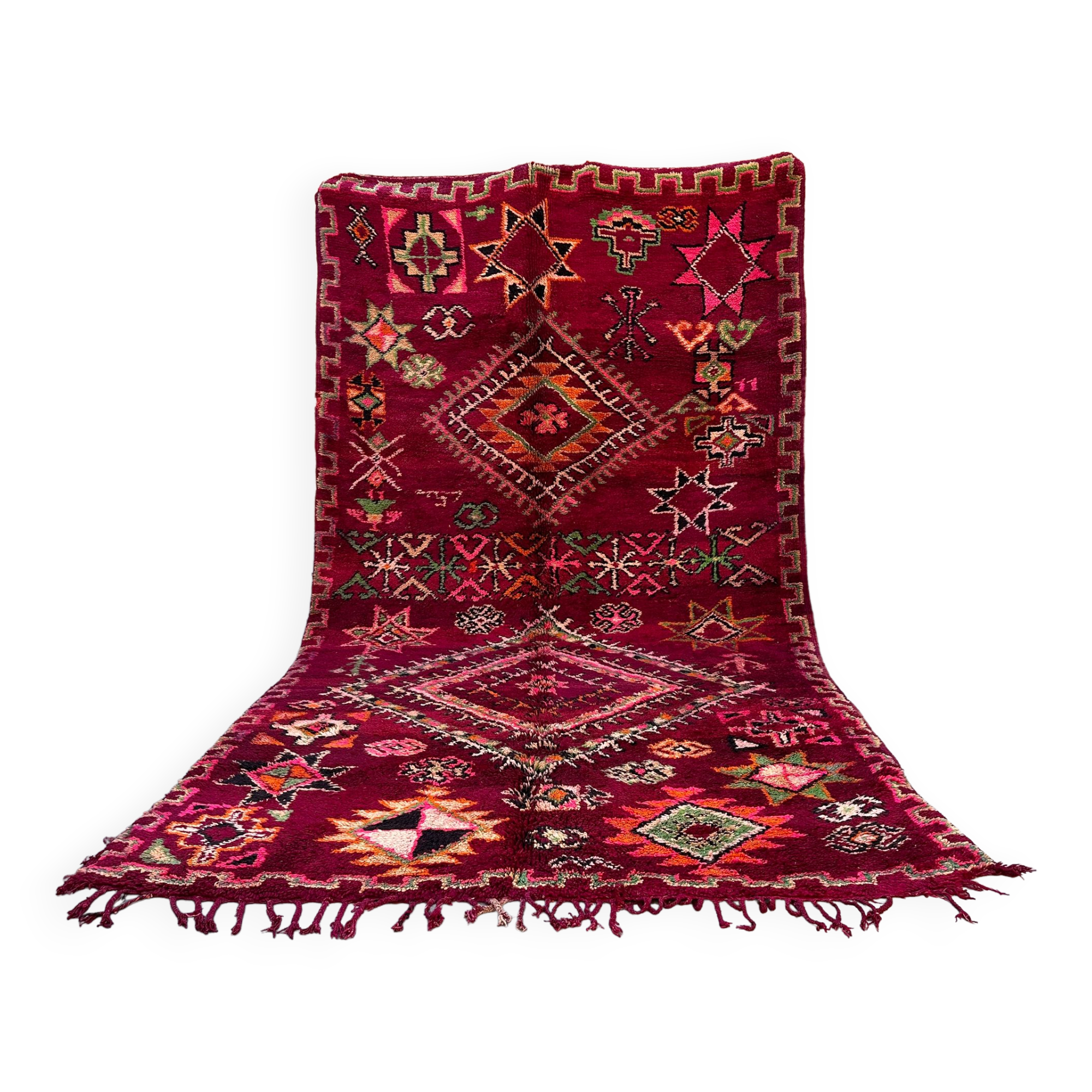 Moroccan carpet - 217 x 391 cm