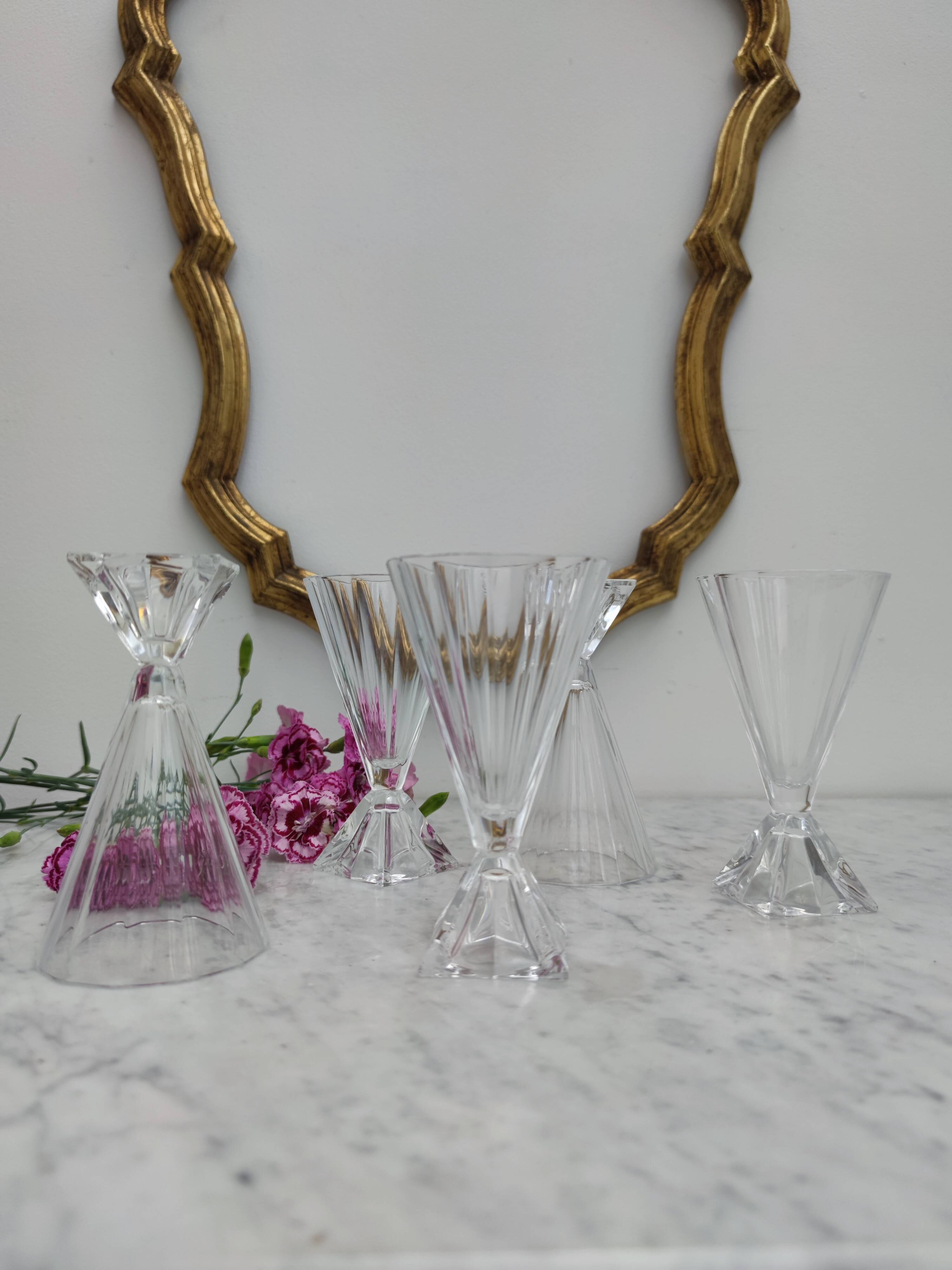 5 arc crystal glasses