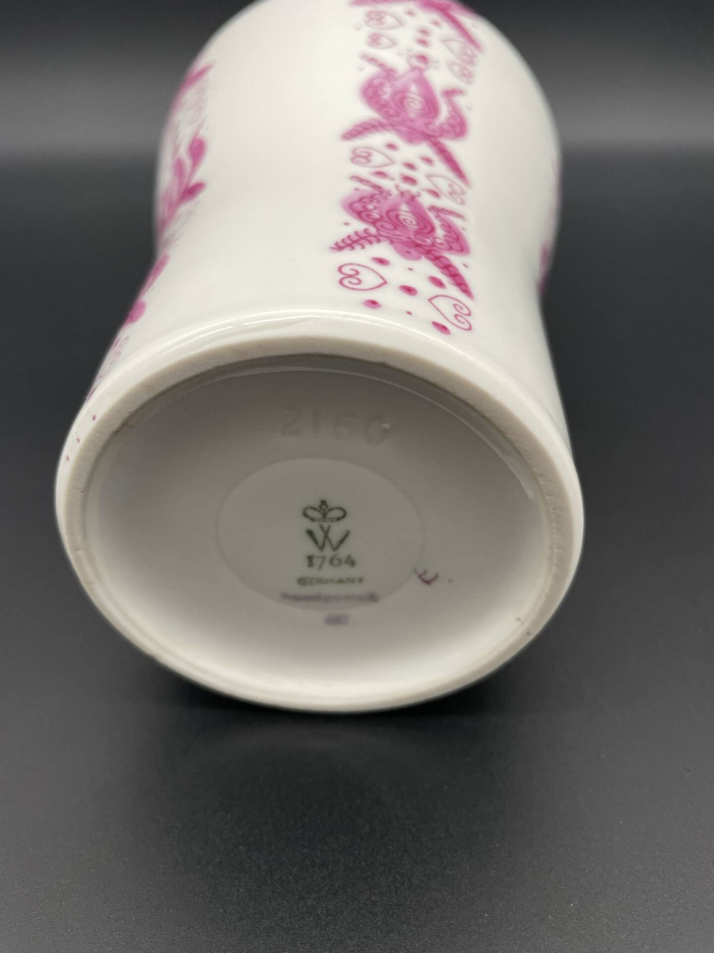Wallendorf vase 2160 by Hans Merz and Heinz Werner, 1963-1964