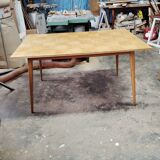 Vintage Scandinavian oak table