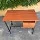 Small vintage modernist desk from the 1960s.