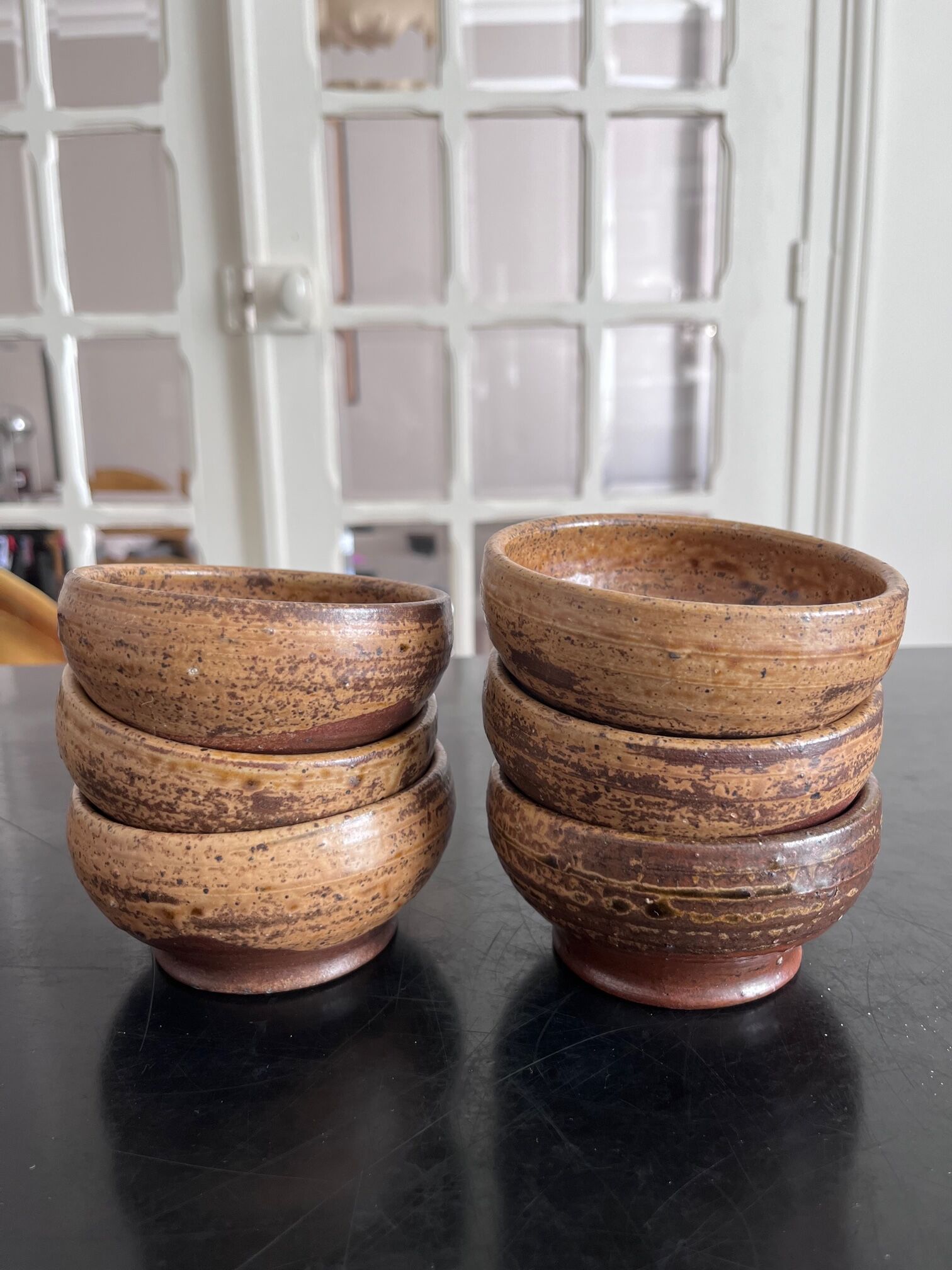 6 bowls André Bodin La Borne