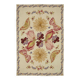 Handmade Vintage Flatweave Needlepoint Kilim 178 cm x 270 cm