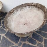 Paire de jardinières vasques années 50 fibrociment