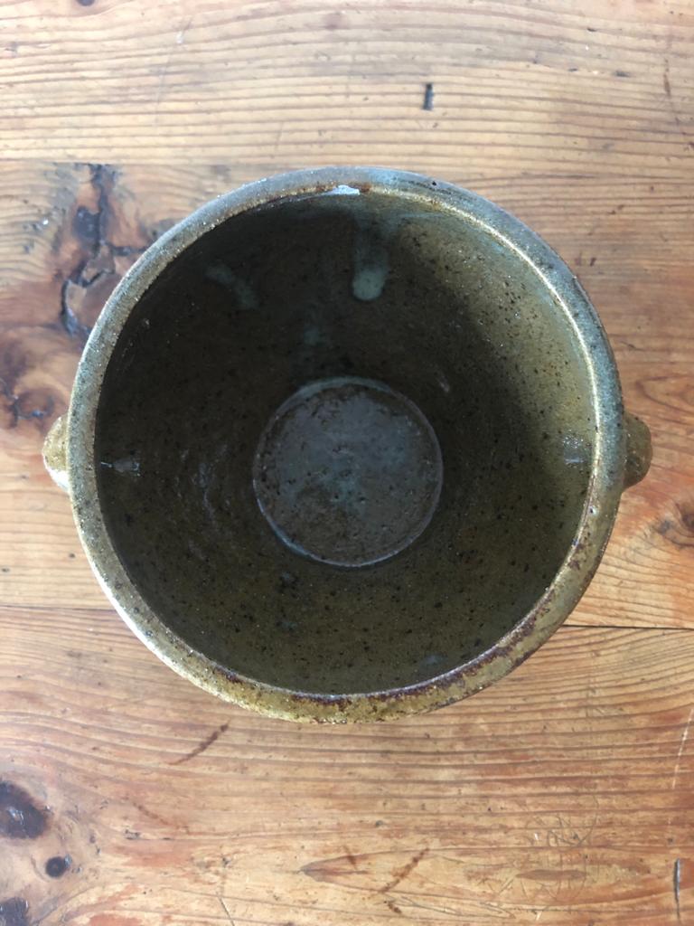 Lots de 7 bols à soupe à gratiner en grès artisanal aux oreilles tête de lion