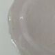 Antique hand-painted earthenware plate – piper and birds